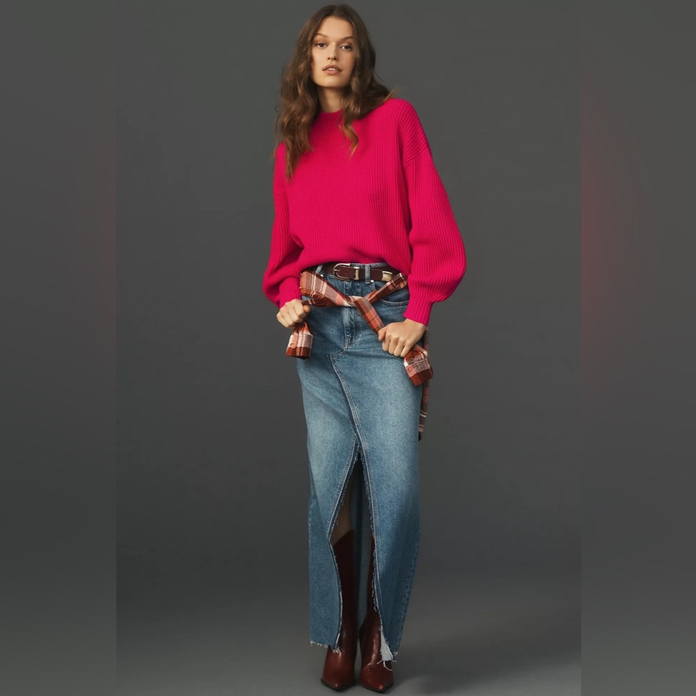 Anthropologie Maeve Easy Pullover Sweater